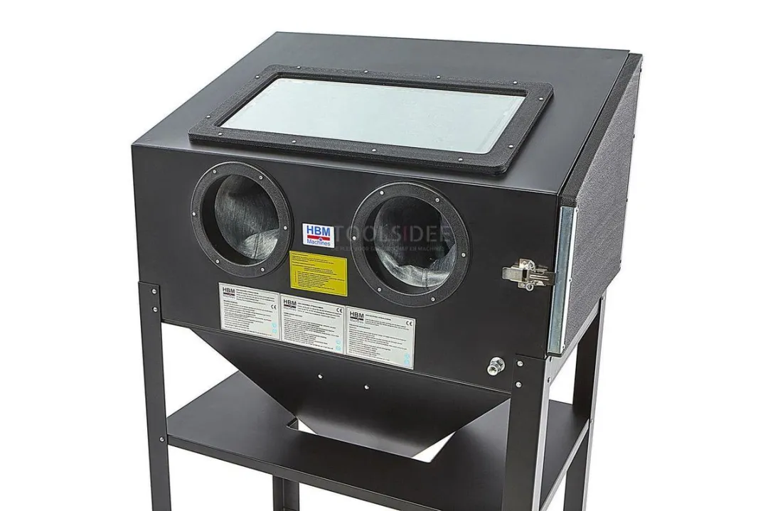HBM SBC 220 Straalcabine - Zwart
