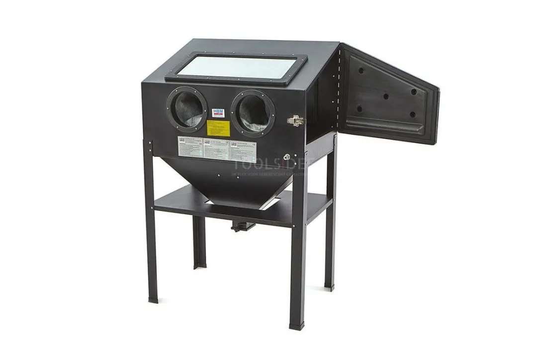 HBM SBC 220 Straalcabine - Zwart