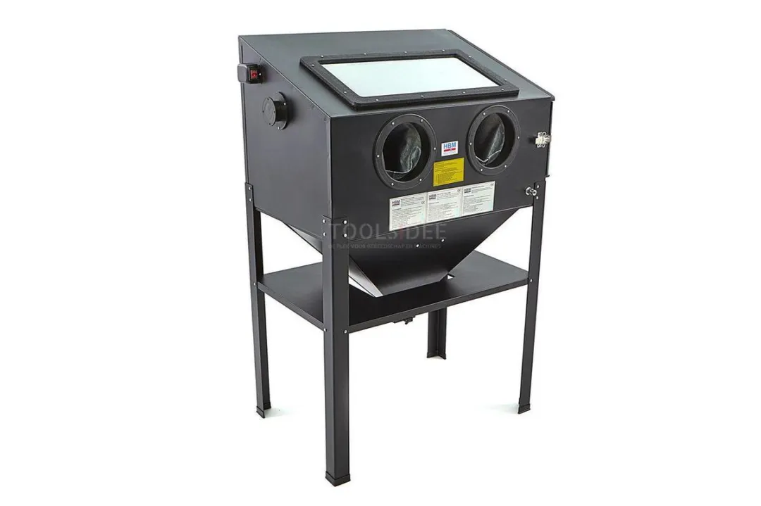 HBM SBC 220 Straalcabine - Zwart