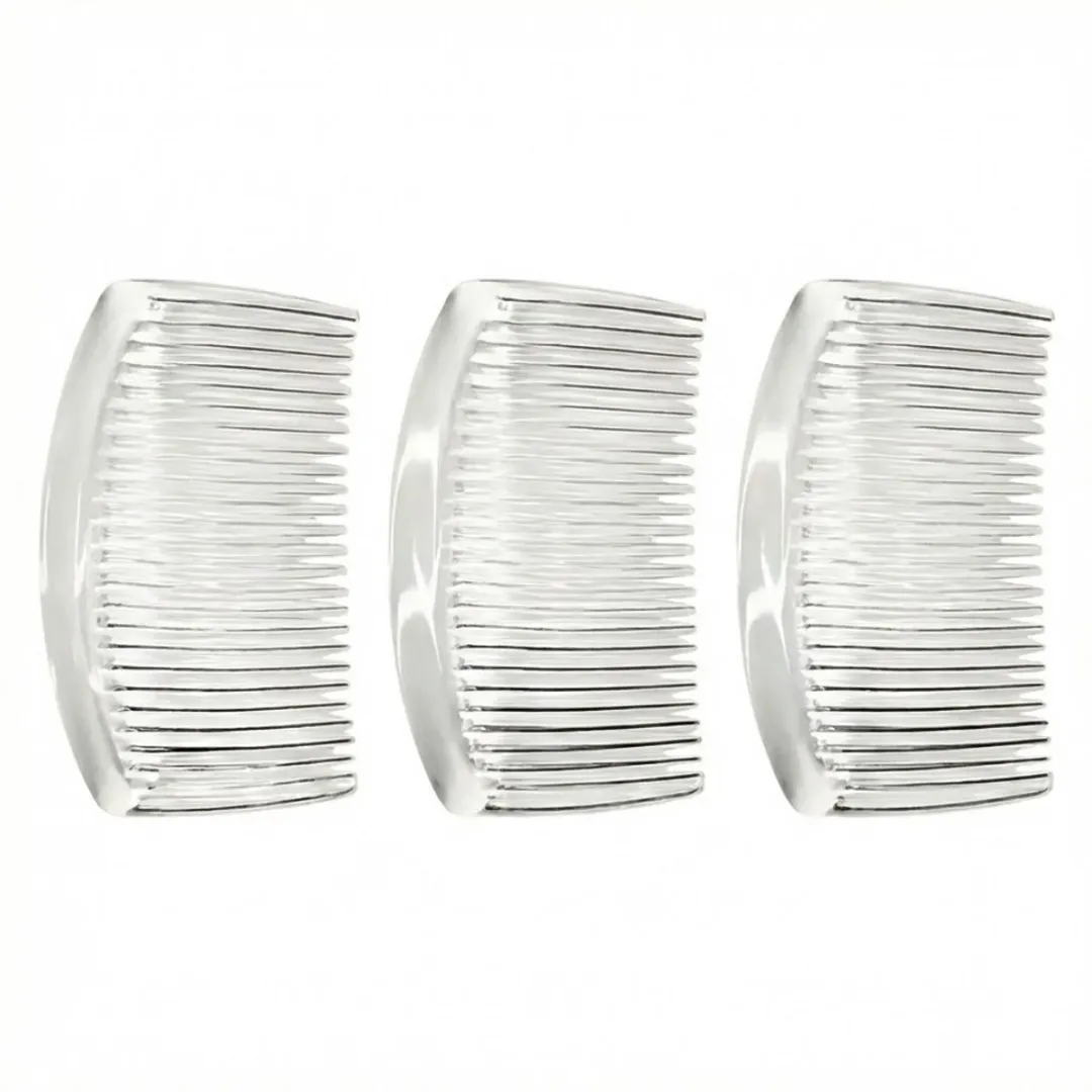 NuveX Transparante Haar Kammen - 3-delig Set