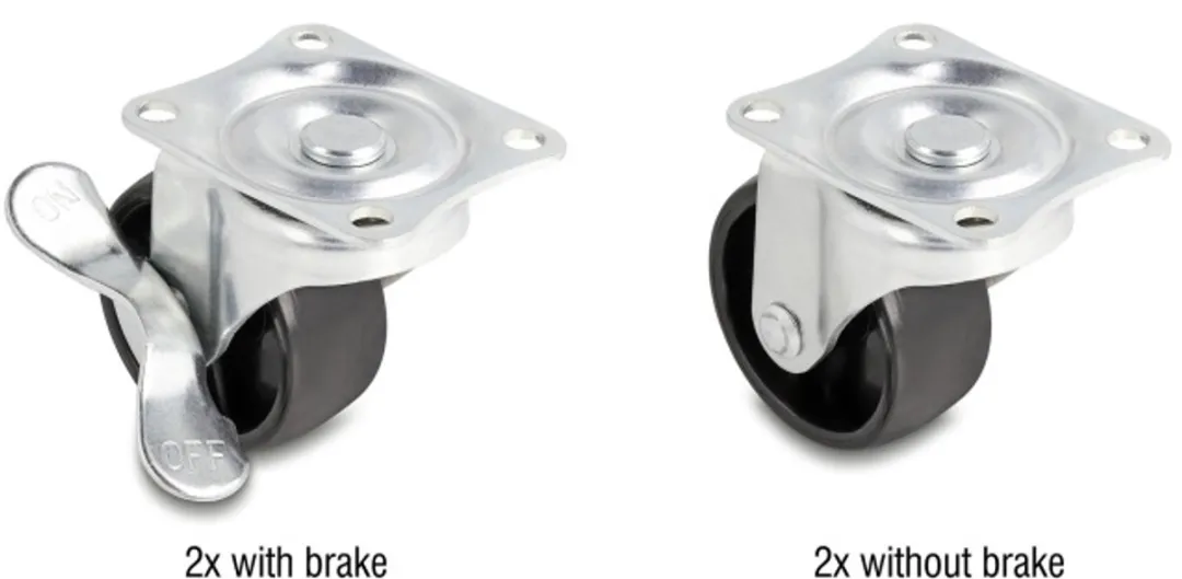 Delock Castor Wheels Ø50mm