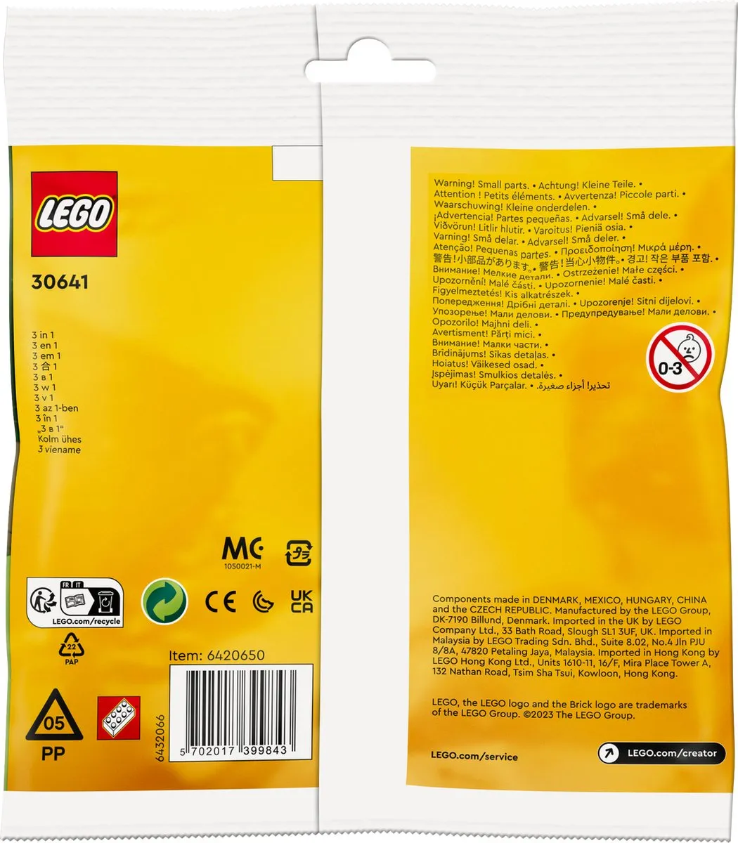 LEGO Creator 30641 Pandabeer - 1 Onderdeel