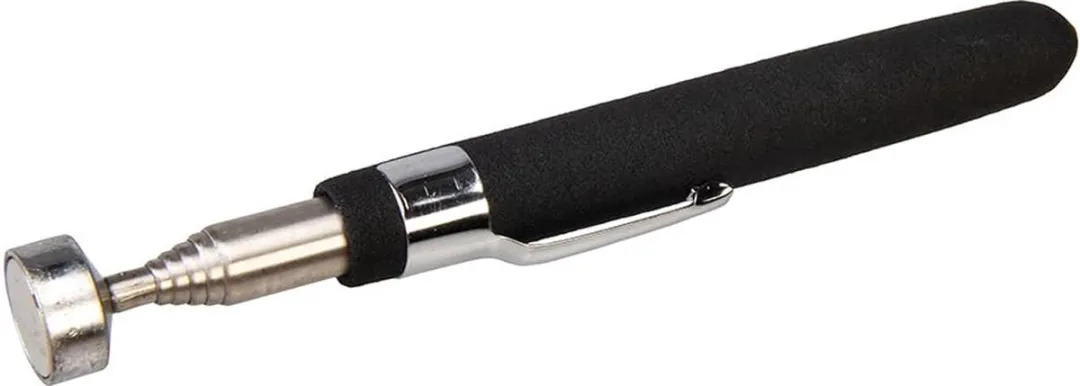 Silverline Telescopische Magneetpen - 3,6 kg - 130-590 mm - Zwart
