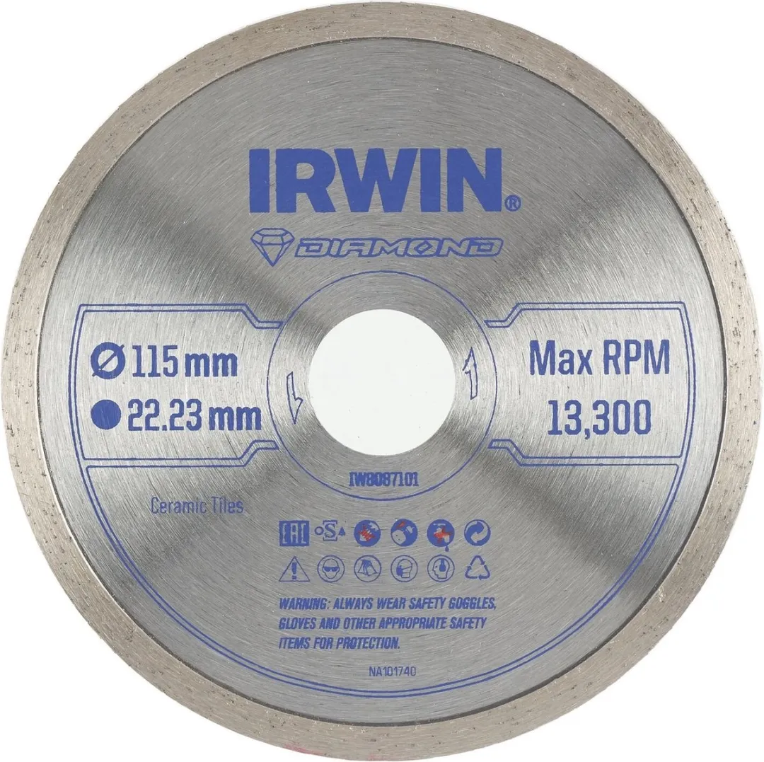 Irwin Pro Performance IW8087101 Diamantzaagblad 115mm