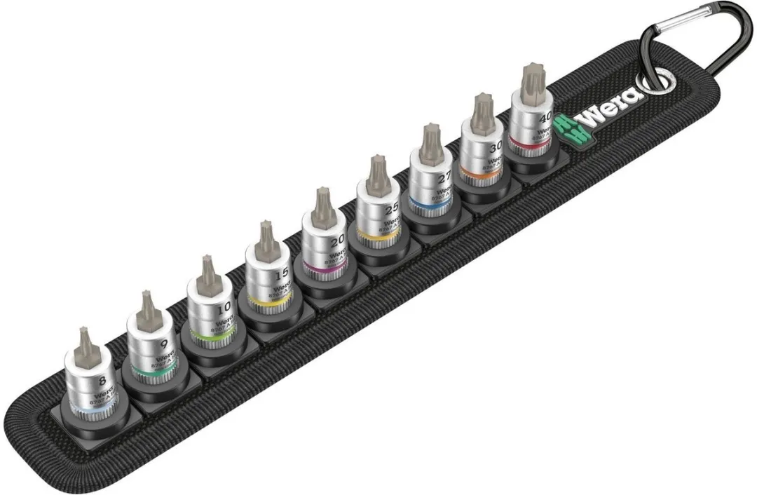 Wera Belt A 3 TORX HF Zyklop 05003882001 - T8/T9/T10/T15/T20/T25/T27/T30/T40