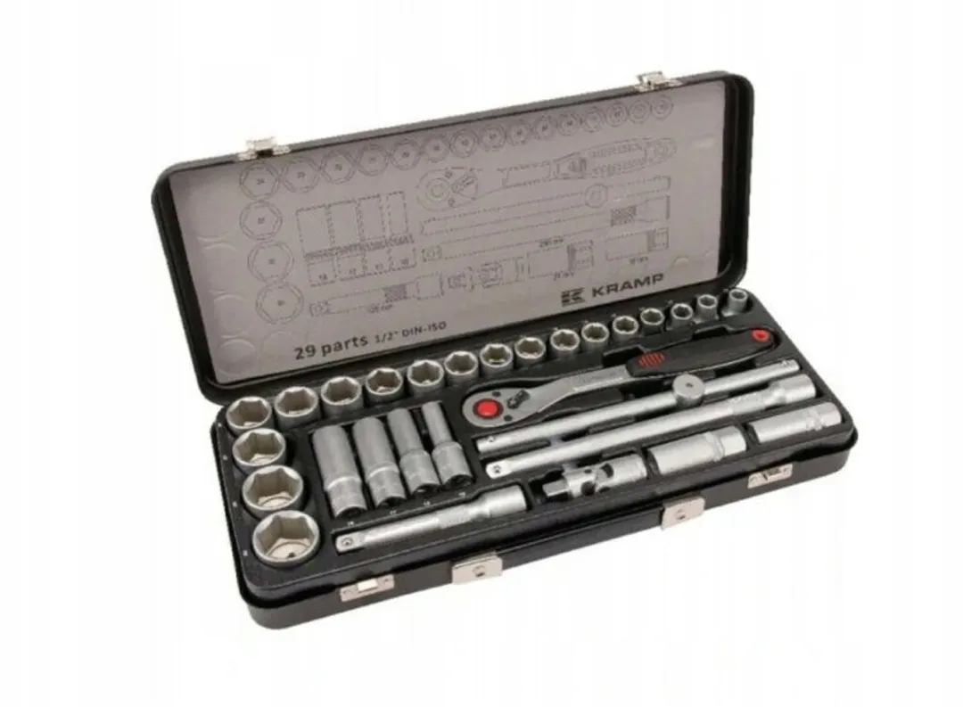Kramp 29-delige Doppenset 1/2"