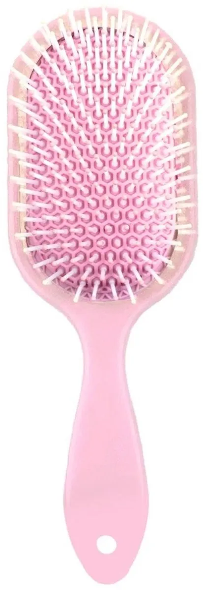 Hello Kitty Stripes Haarborstel 20cm - Antiek Roos