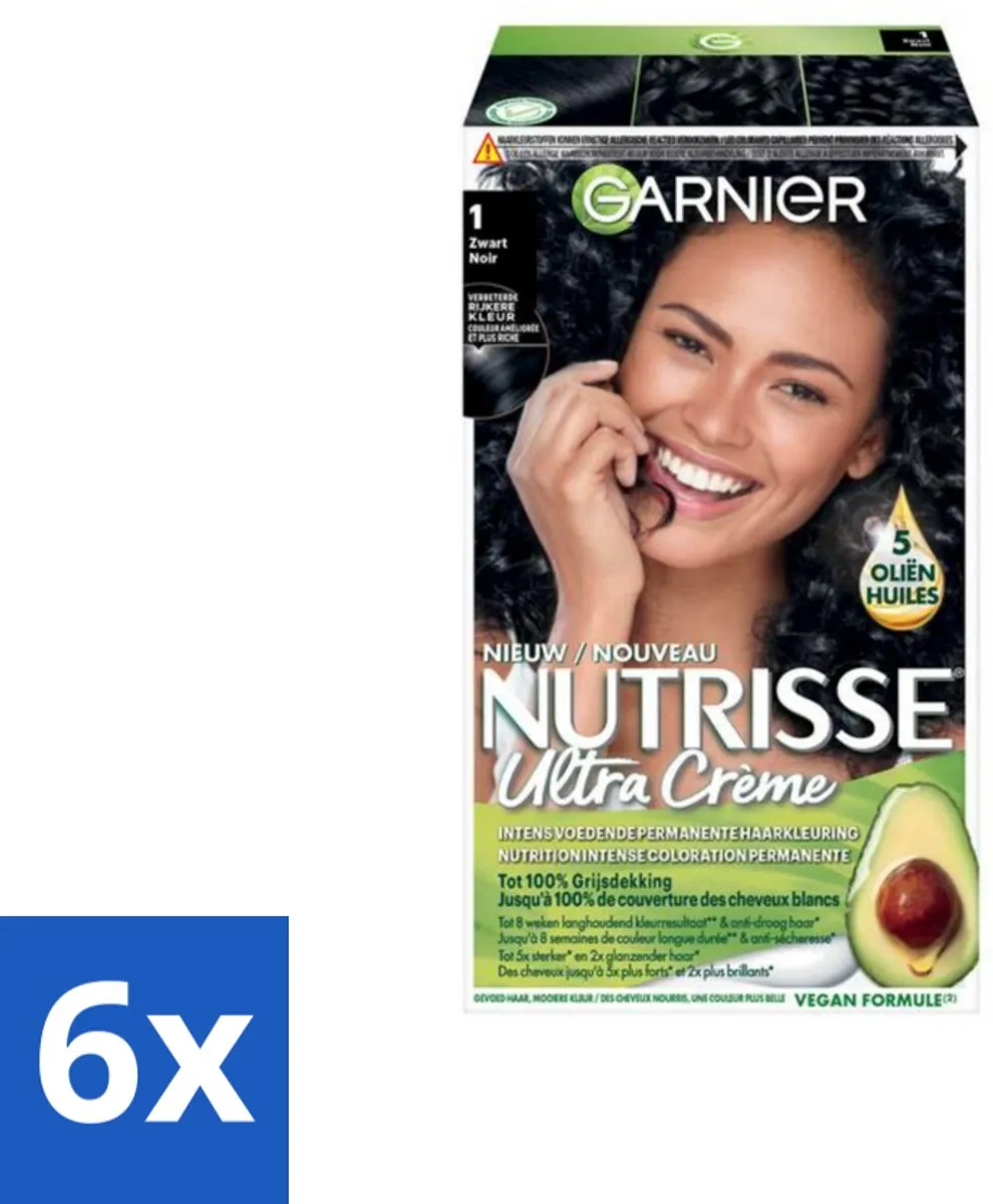 Garnier Nutrisse Ultra Crème Zwart