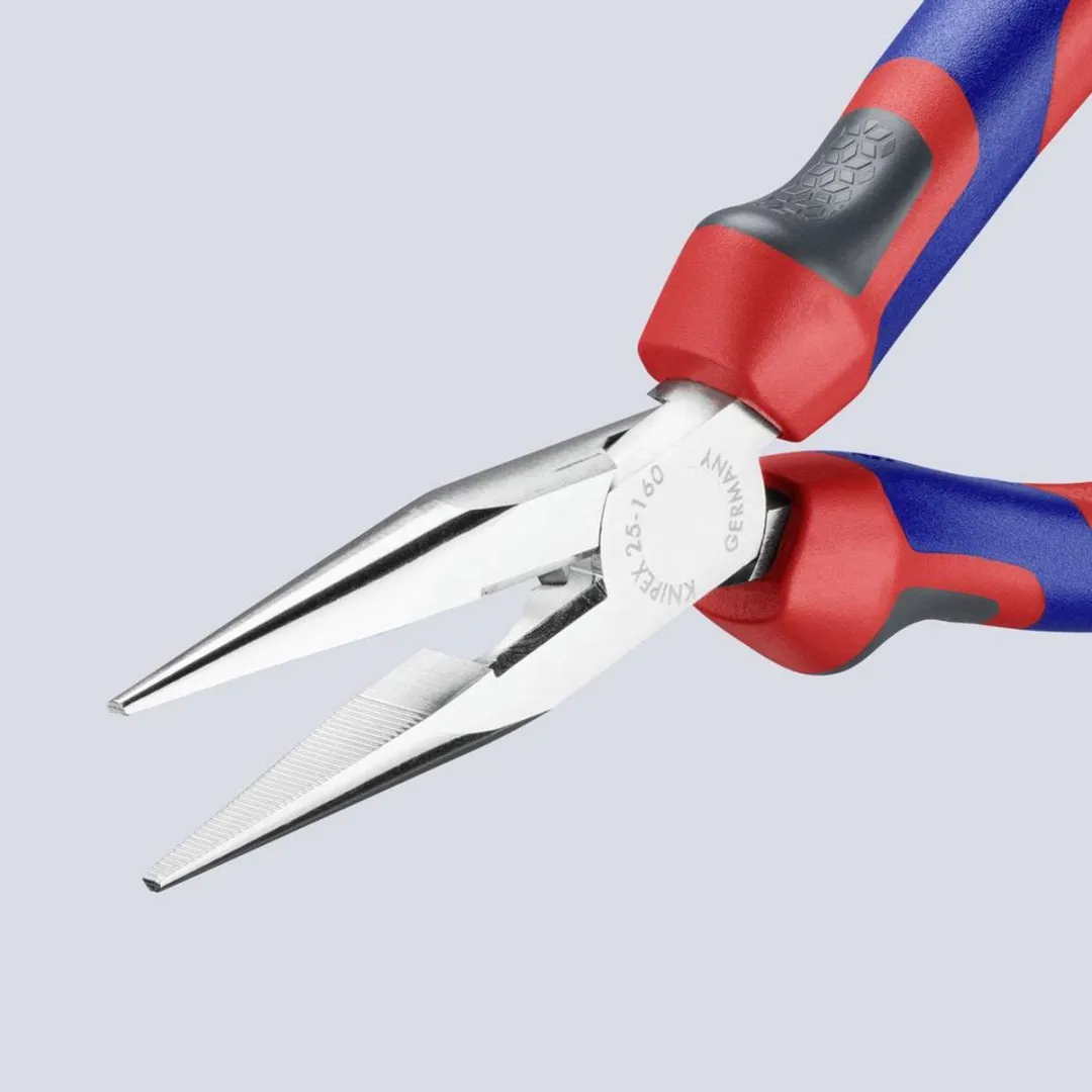 Knipex 25 05 160 Radiotang 160mm Recht + Zijsnijder - Verchroomd - afbeelding 6 van 6
