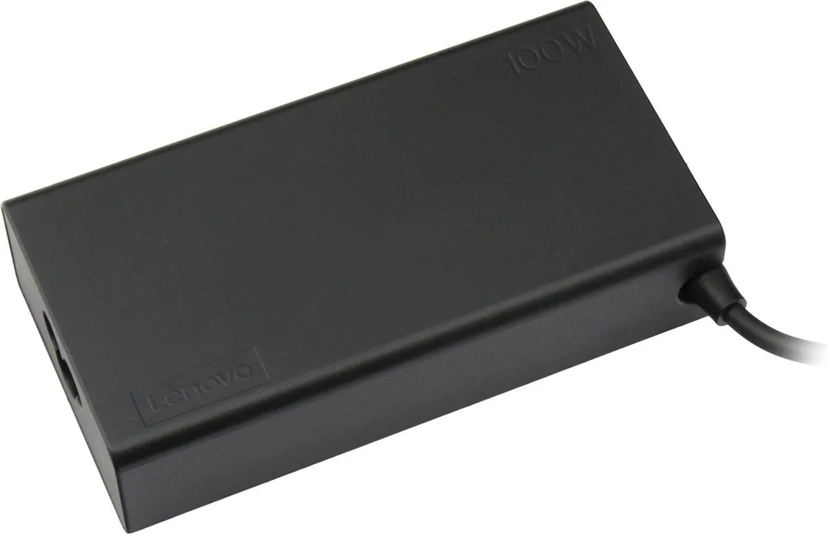 Lenovo 4X21M37469 USB-C Oplader 100W - Zwart