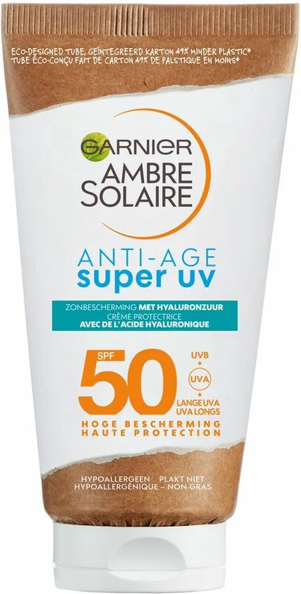 Garnier Ambre Solaire Sensitive Expert+ Anti Age SPF 50 Zonnebrandcrème 6x50ml - afbeelding 6 van 6