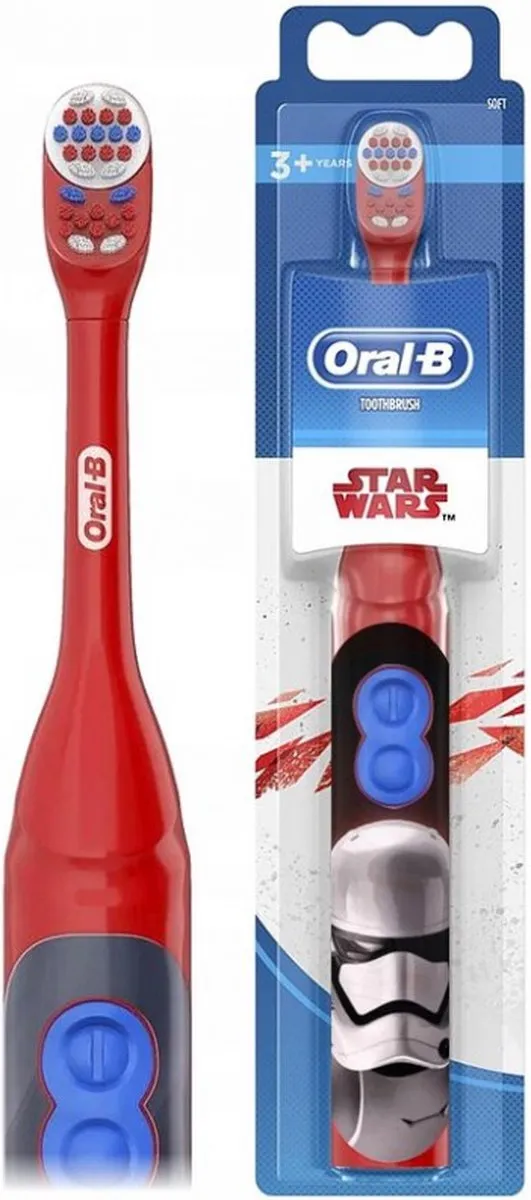 Braun Kids Elektrische Tandenborstel - Rood/Wit