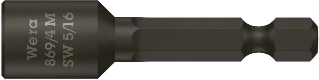 Wera 05060430001 Magnetische Dopbit 12.5/7.5/8mm - 50mm - Zilver