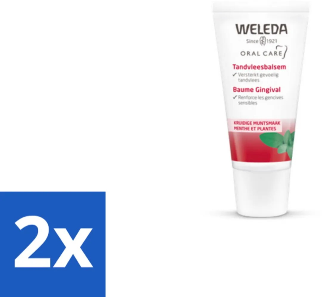 Weleda Tandvleesbalsem 60ml (2x30ml)