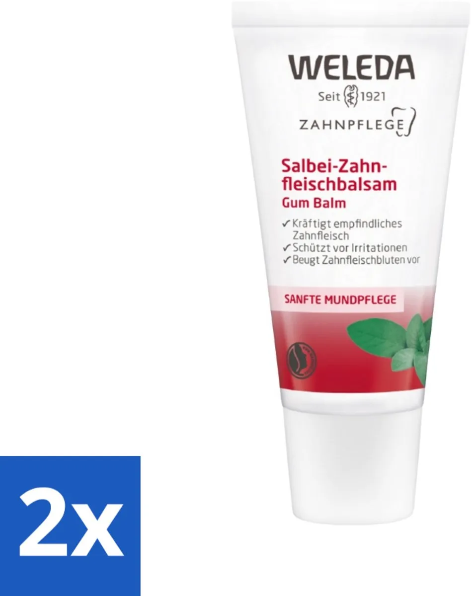 Weleda Tandvleesbalsem 60ml (2x30ml) - Gevoelig tandvlees