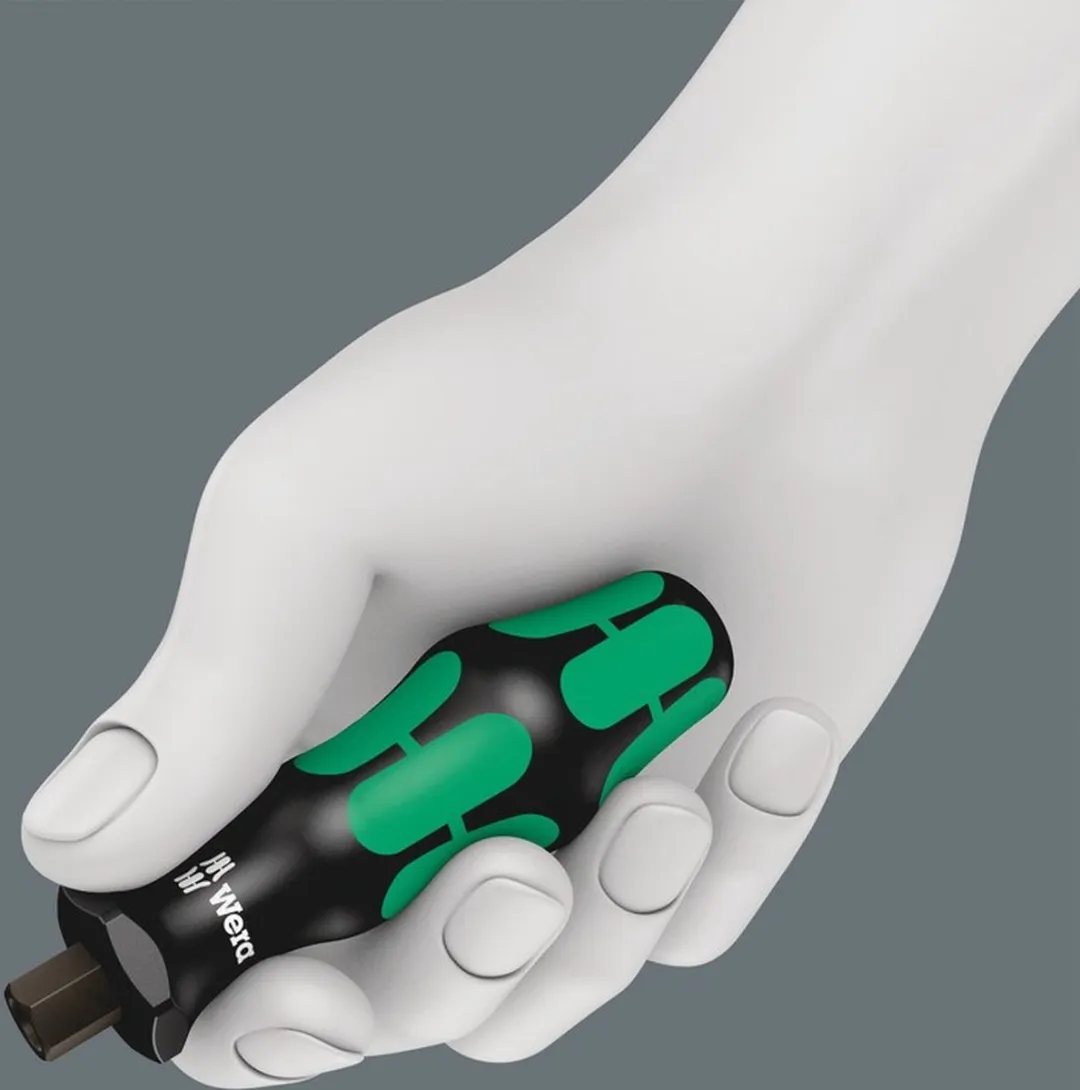 Wera Vario-handgreep Binnenzeskant 6mm - Kleurloos