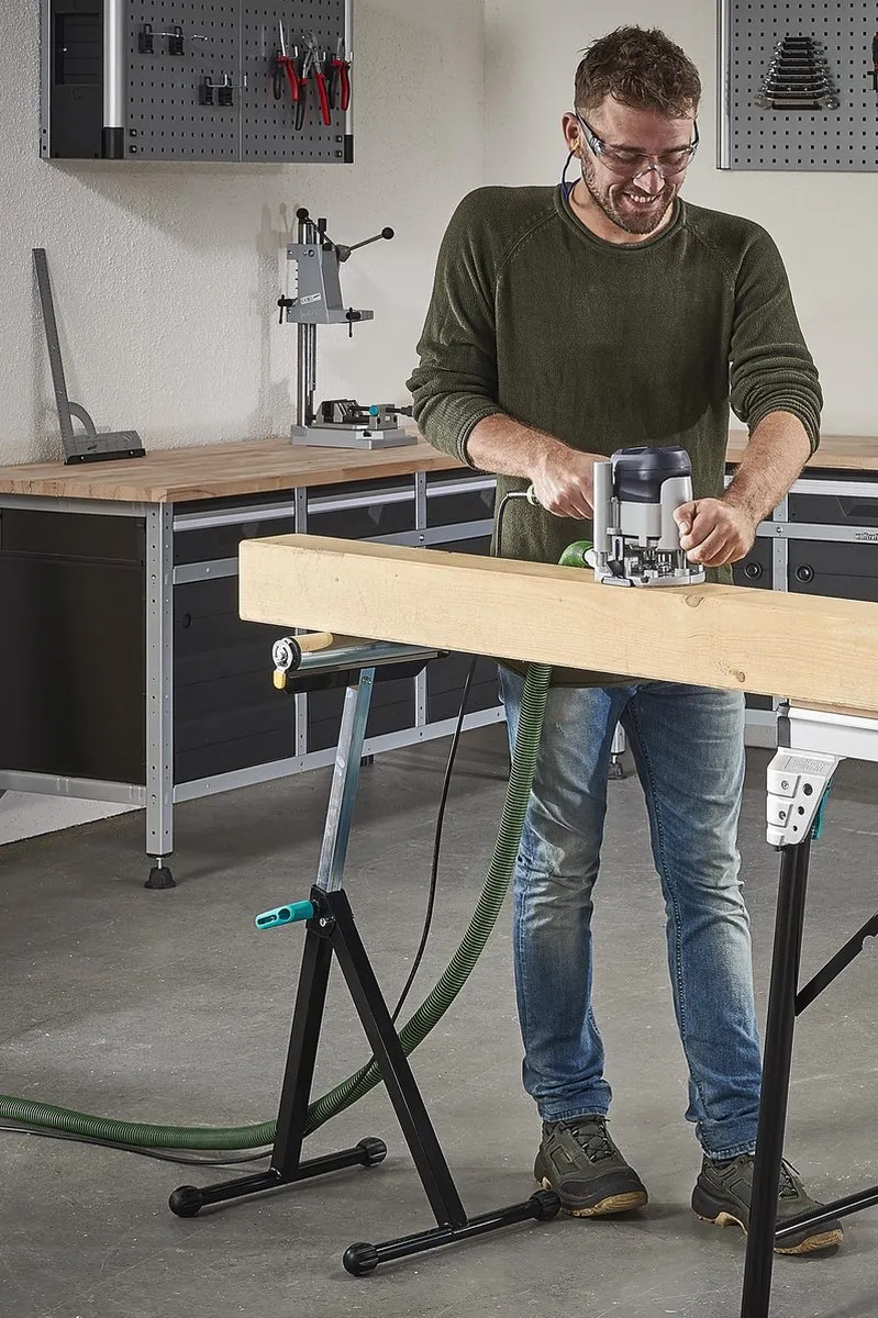 Wolfcraft Opvouwbare Zaagbok 6102300 - 50 kg - 63-100 cm