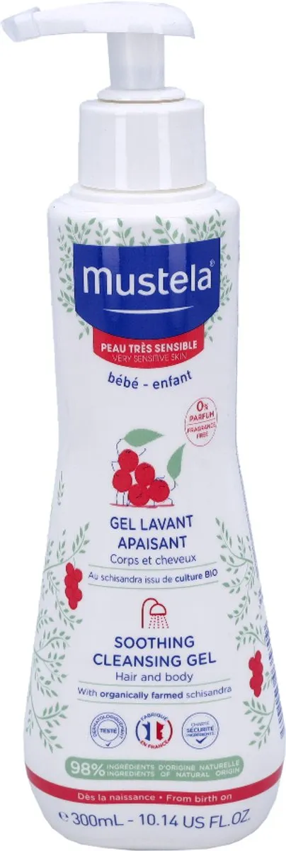 Mustela Soothing Cleansing Gel 300ml