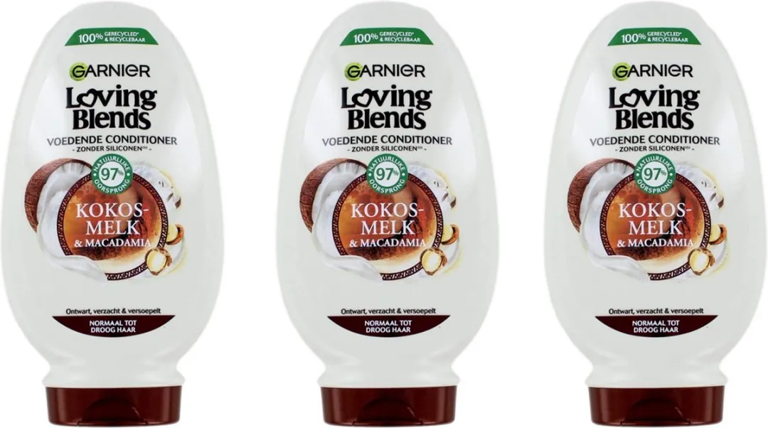 Garnier Loving Blends Conditioner Kokosmelk & Macadamia