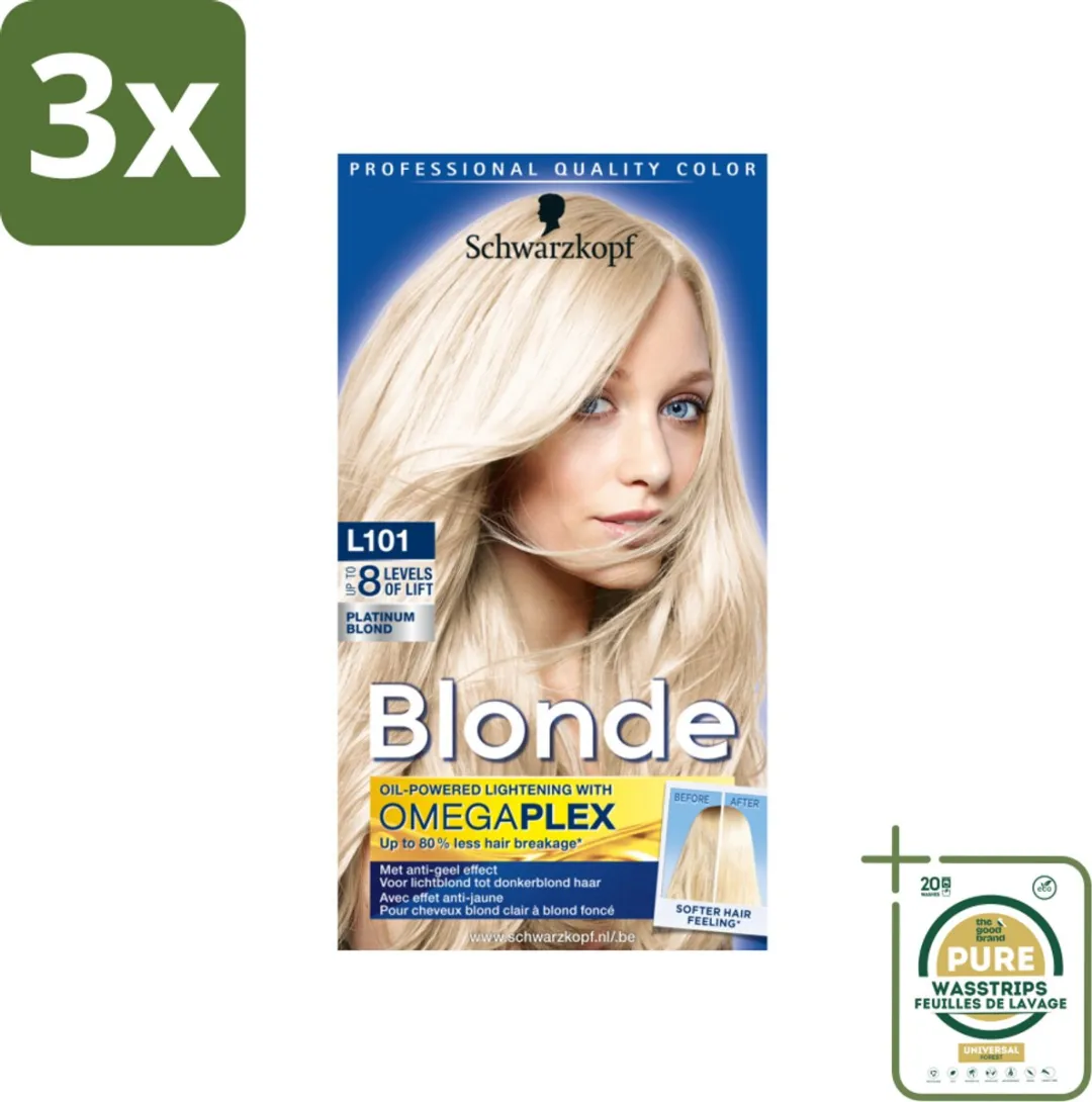 Schwarzkopf Platinum Blond L101 Haarverf 735g