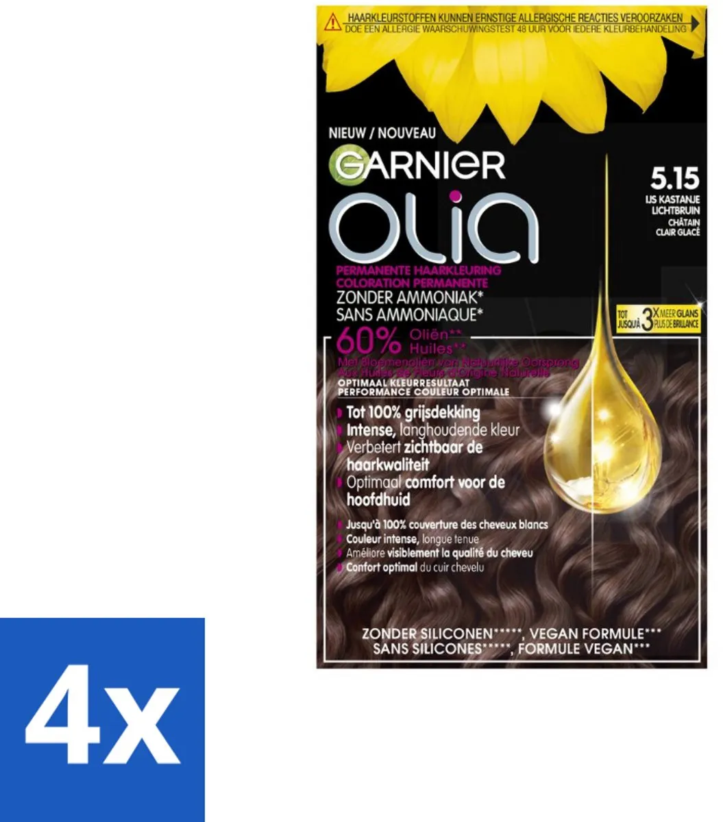 Garnier Olia 5.15 Haarkleuring Kastanje Lichtbruin