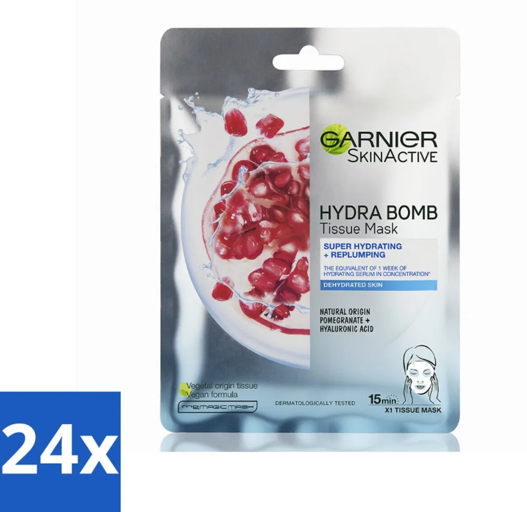 Garnier SkinActive Hydra Bomb Sheet Mask Granaatappel