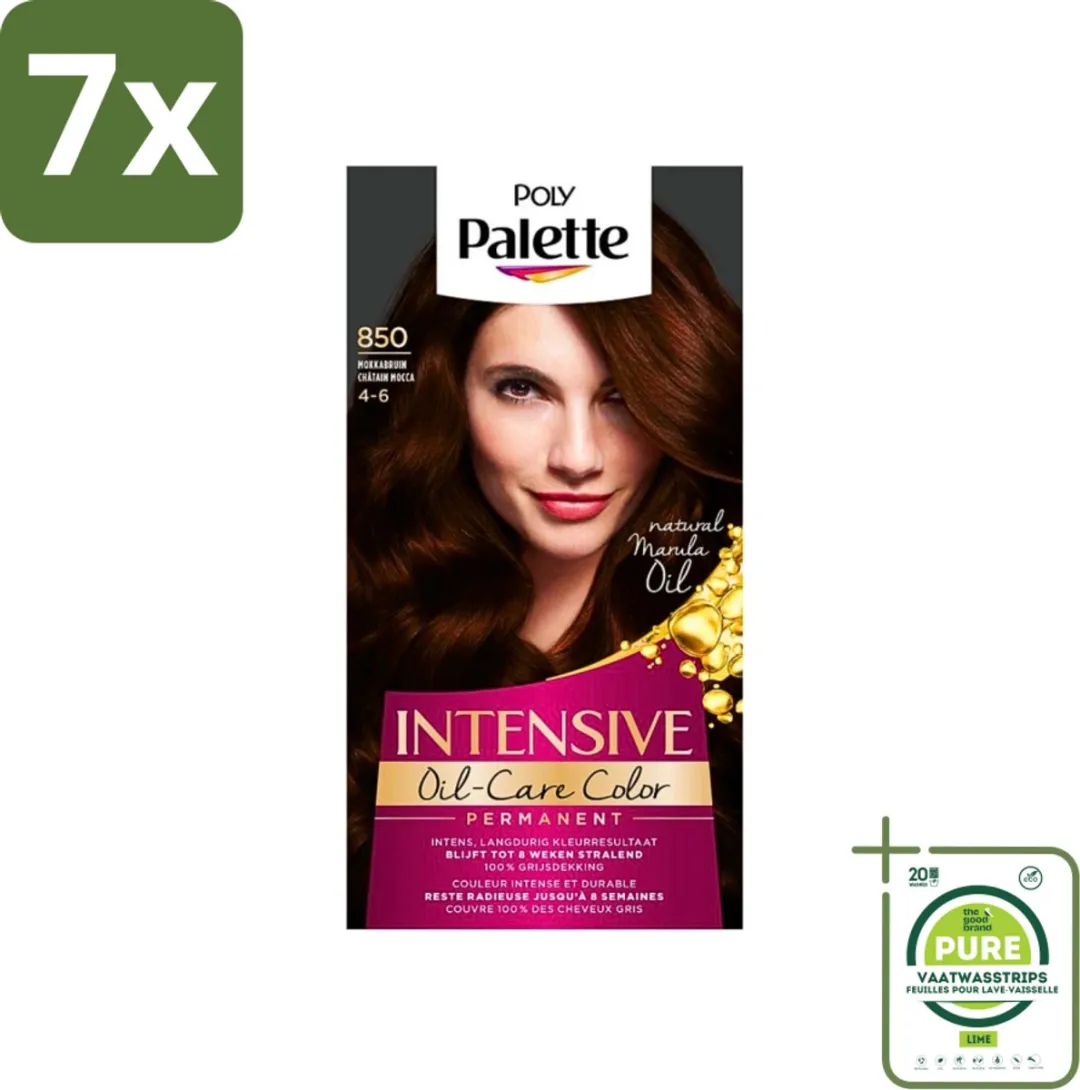 Schwarzkopf Poly Palette Haarverf Mokka Bruin 850