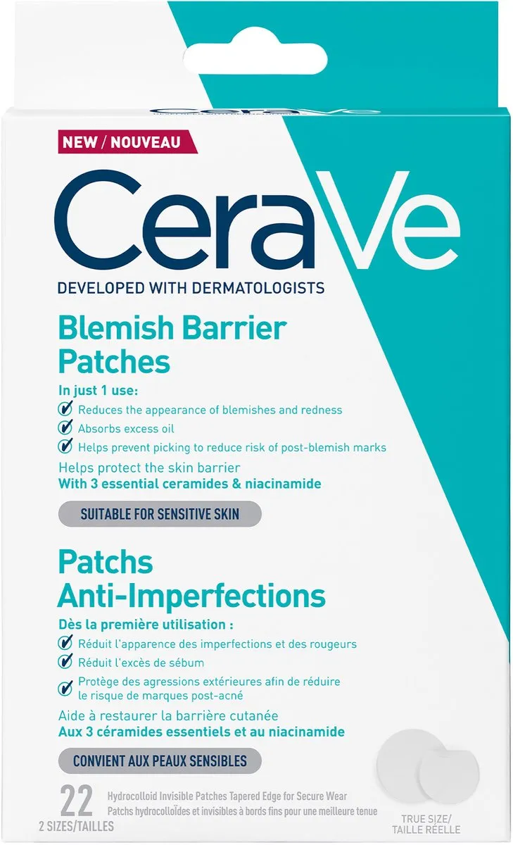 CeraVe Anti-Puistjes Patches - 22 Stuks