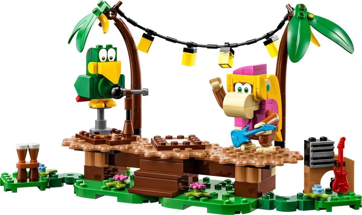 LEGO Super Mario Dixie Kongs Jungleshow 71421 - 174 Stukken - afbeelding 6 van 6