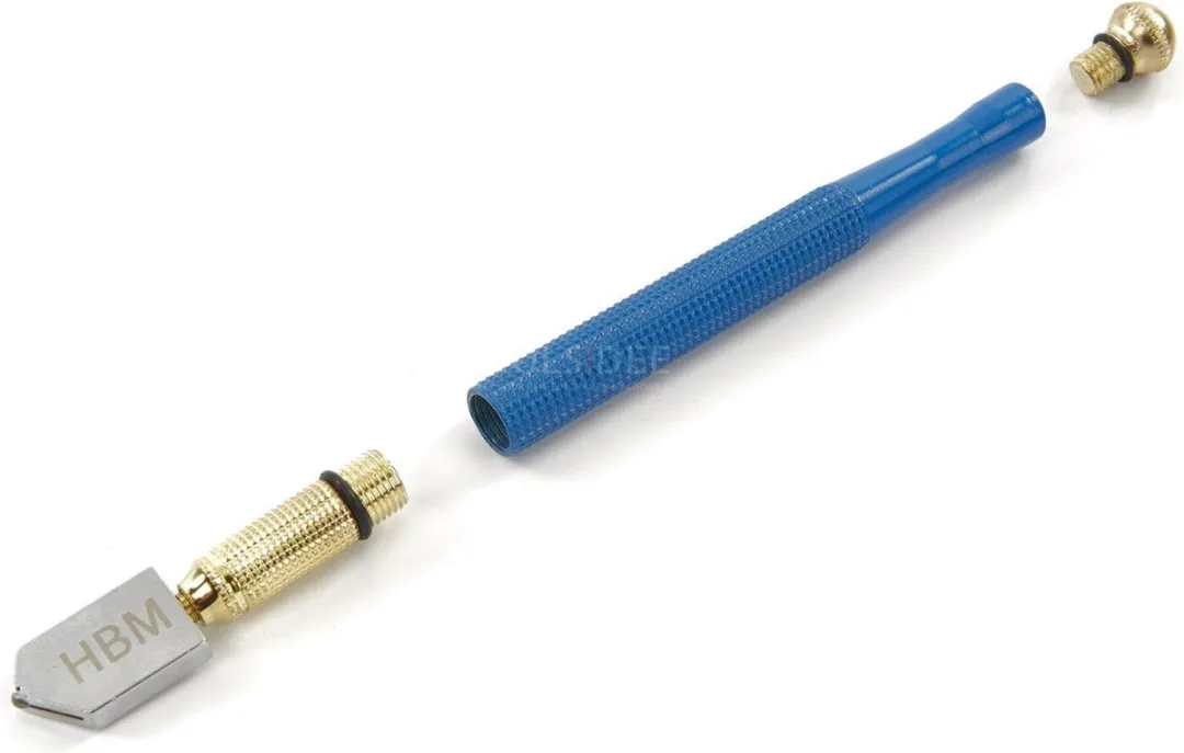 HBM Glassnijder Gesmeerd - Met lamp