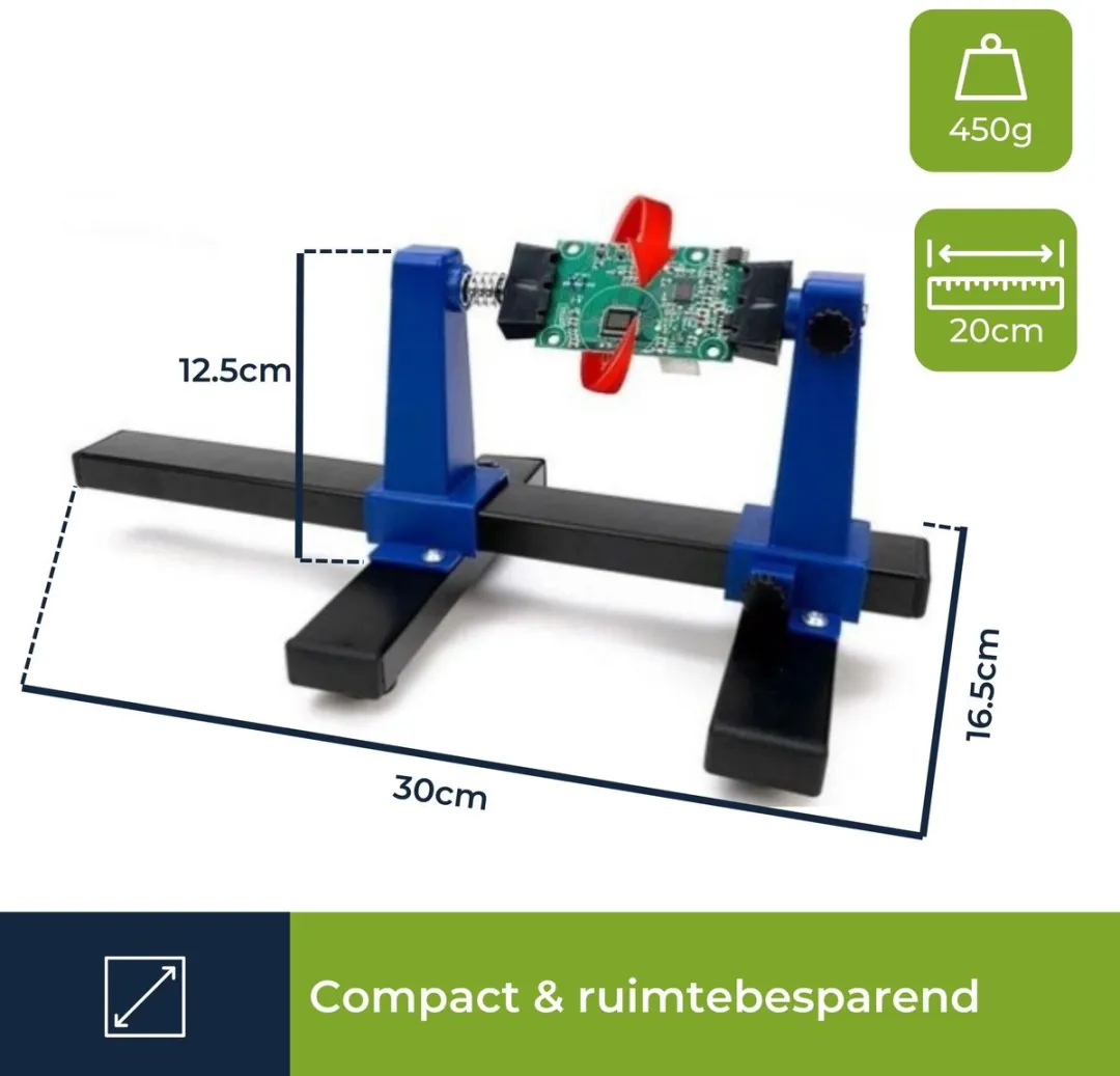 Velleman Klemkit Printplaat 2x - Blauw