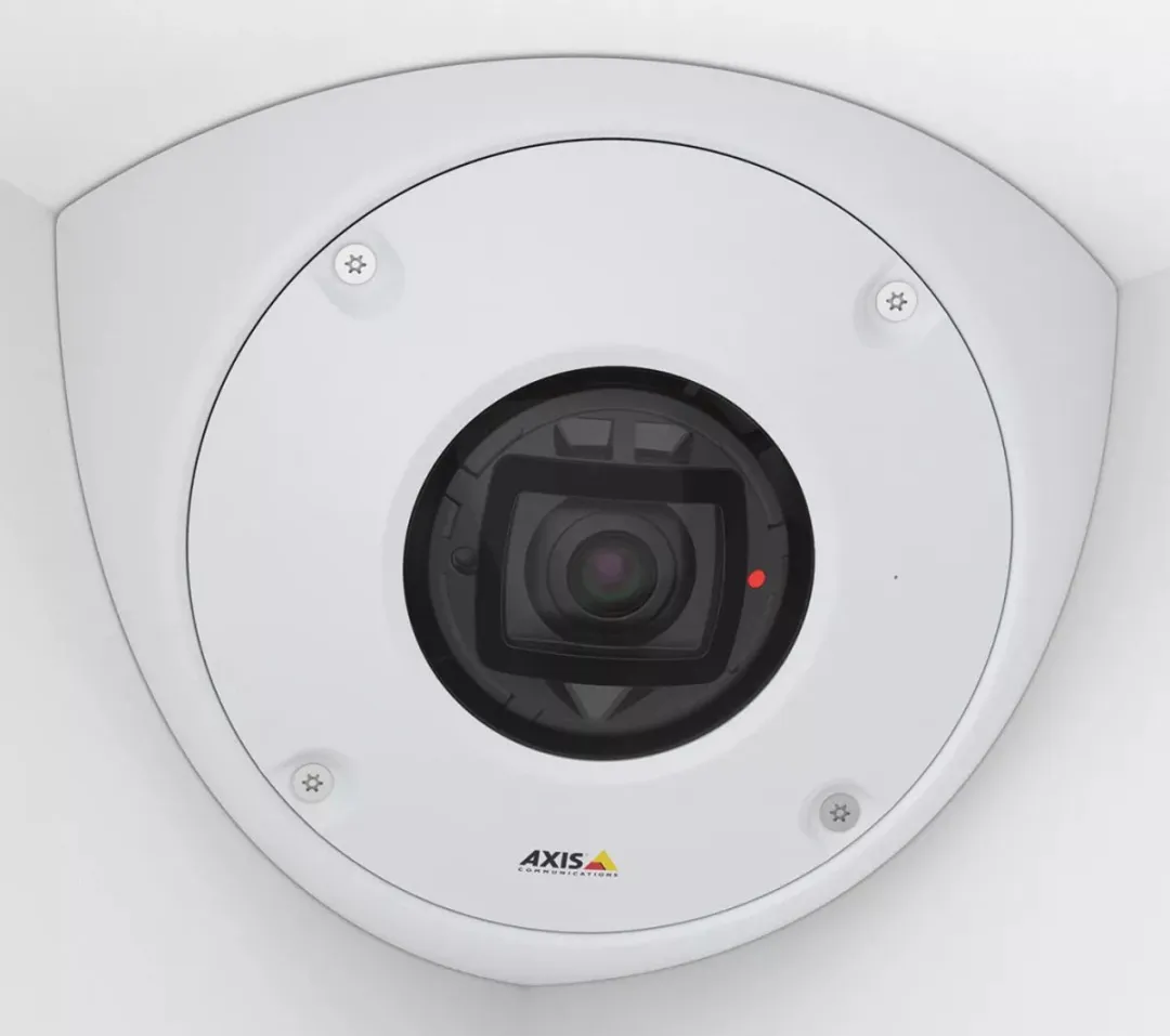 Axis 01766-001 Dome IP Camera - Buiten 2304x1728 - Roestvrijstaal