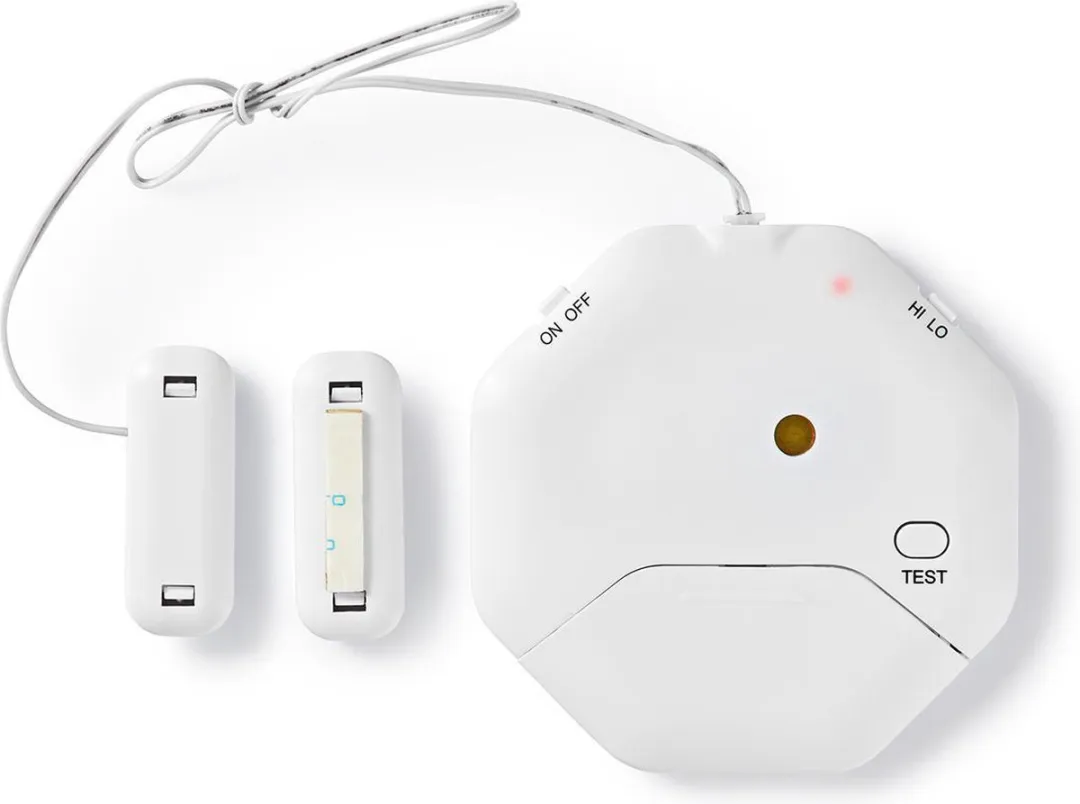 Nedis ALRMGBD20WT Deur- en raamalarm - Glasbreuksensor - 85 dB - Wit