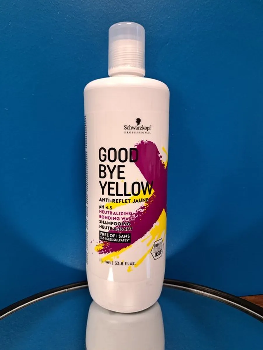 Schwarzkopf Goodbye Yellow Zilvershampoo 1000ml - Blond