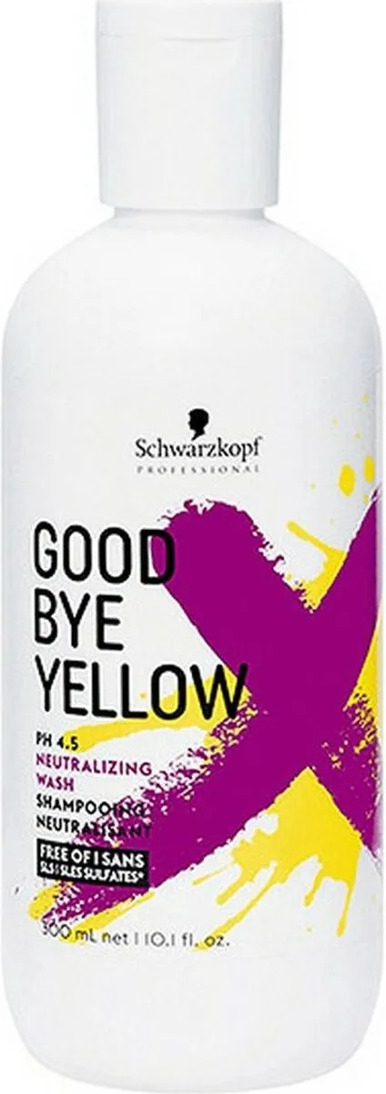 Schwarzkopf Goodbye Yellow Zilvershampoo 1000ml - Blond