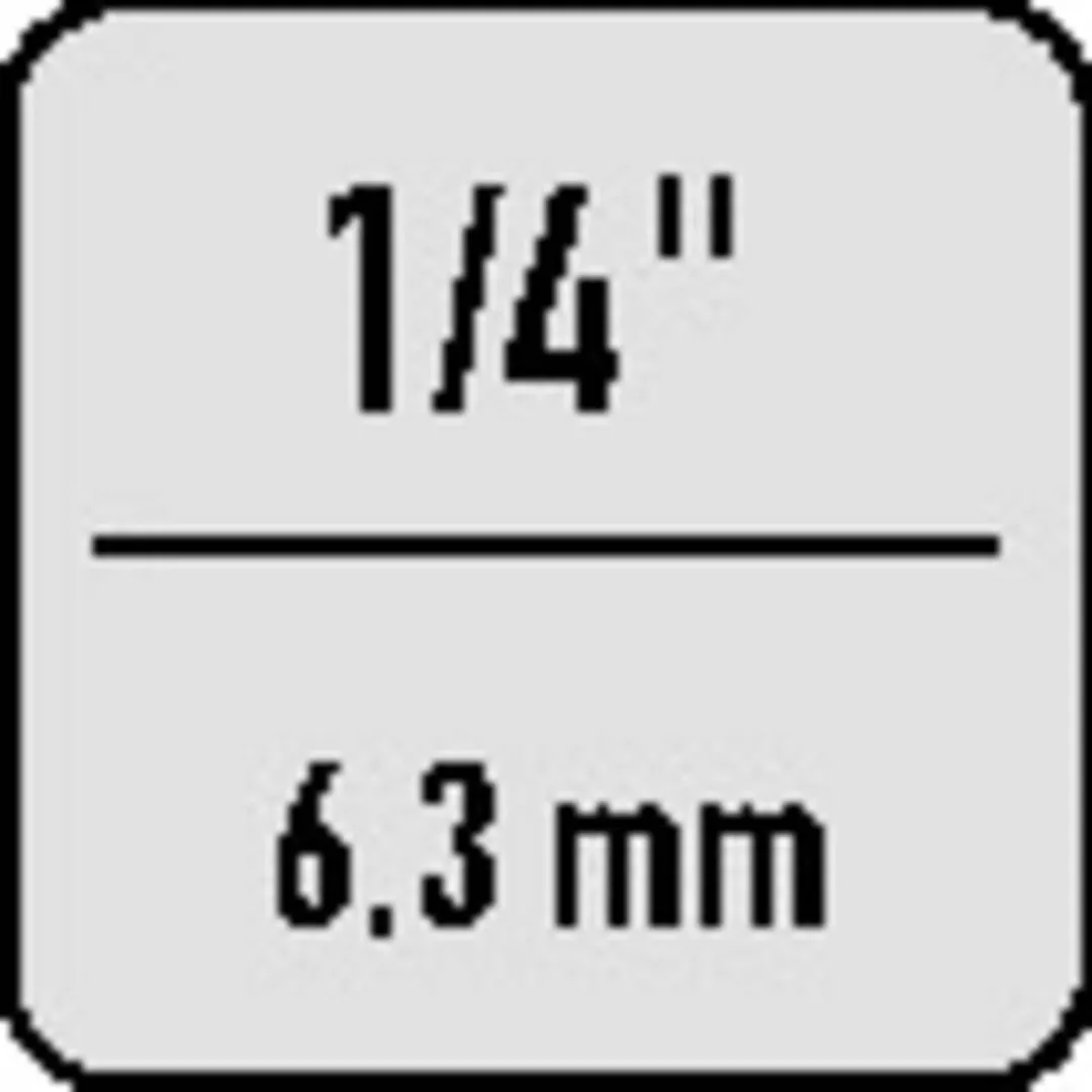 Hazet Bitdop Inbus 1/4" 6.5mm - 3mm