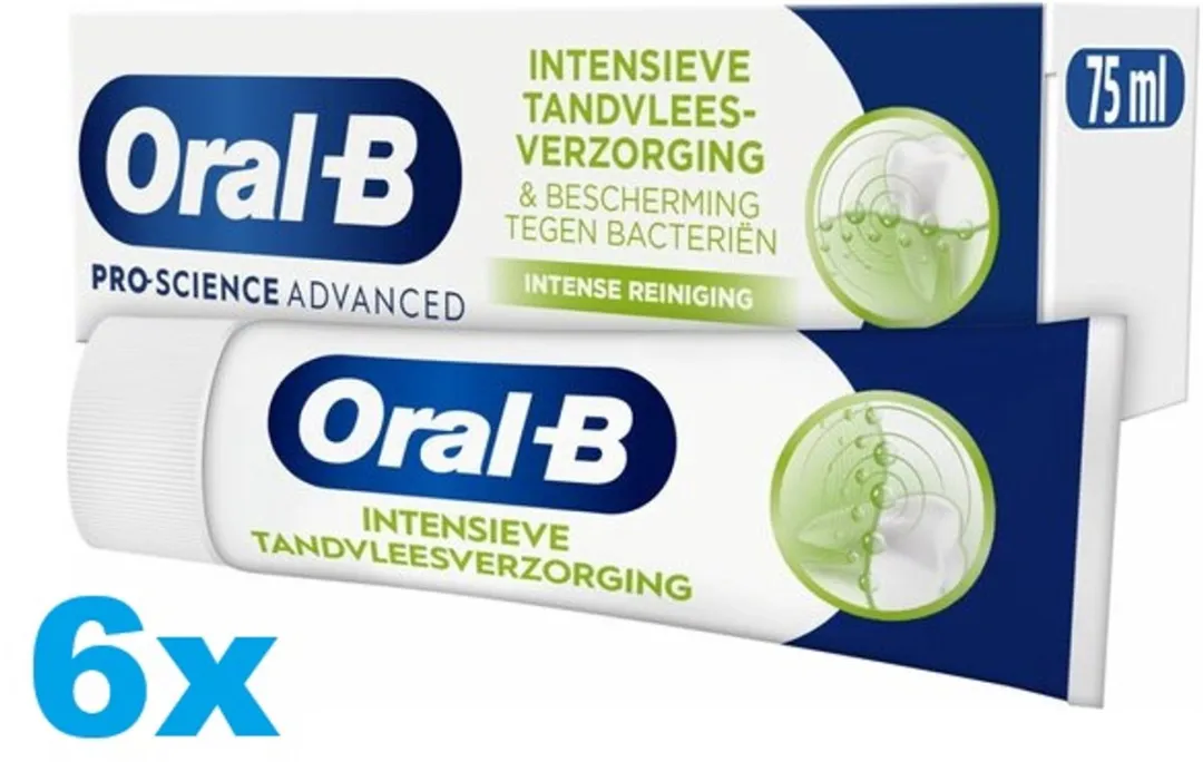 Oral-B Pro-Science Advanced Tandpasta Intense Reiniging - 6x75ml