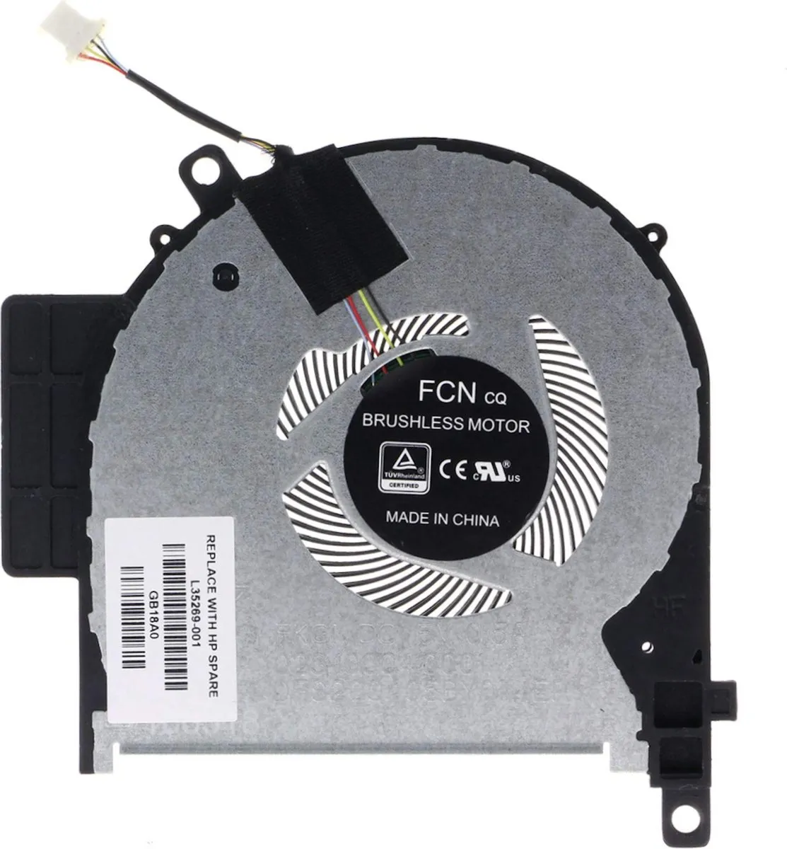 HP Envy 15-cn0057nb X360 CPU-koeler