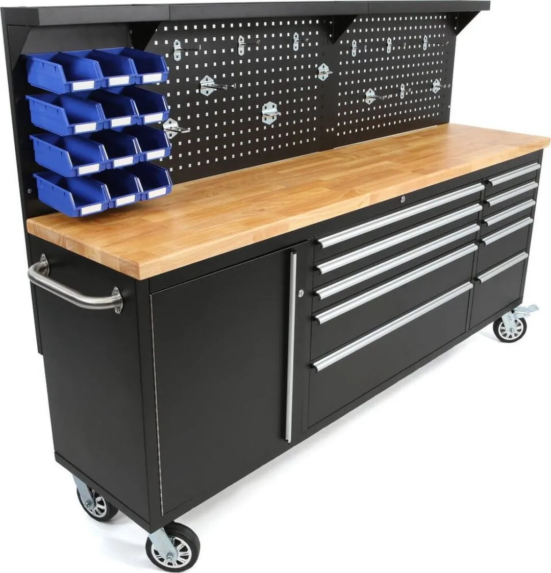 HBM machines Gereedschapswagen / Werkbank - XXL - 230 cm
