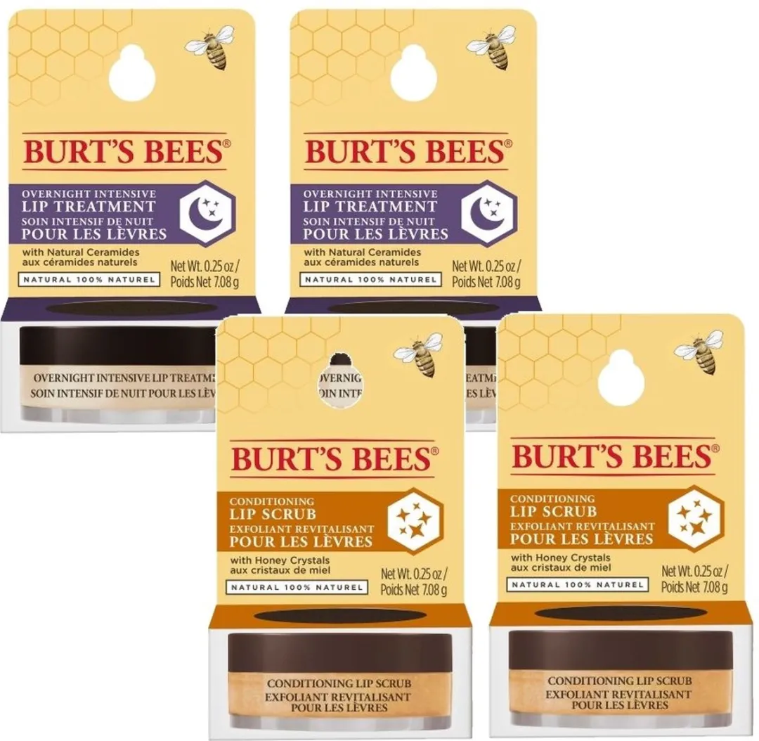 Burt's Bees Lip Treatment Overnight & Scrub