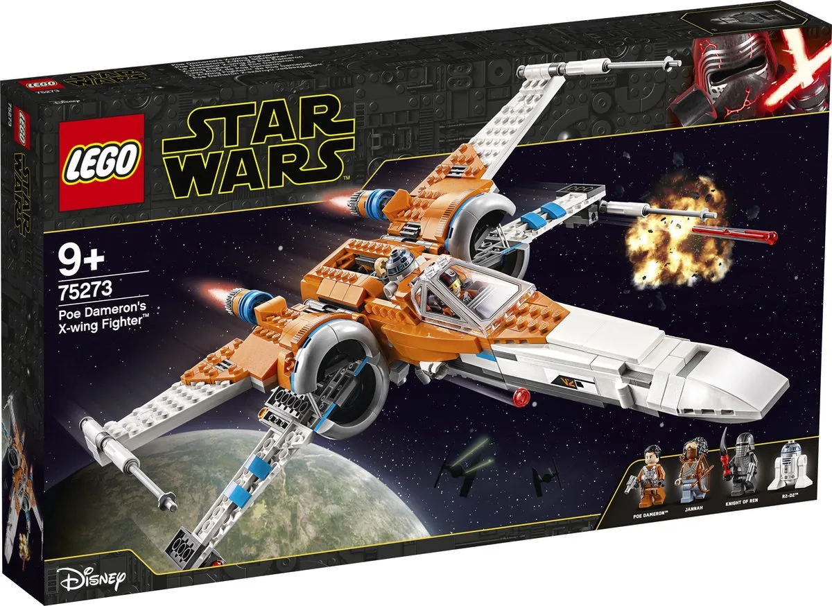 LEGO Star Wars Poe Damerons X-wing Fighter 75273