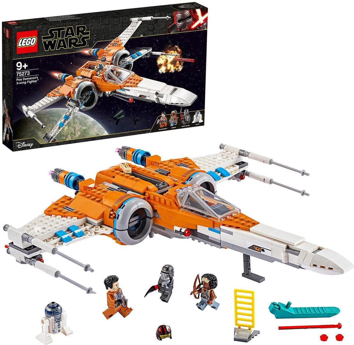 LEGO Star Wars Poe Damerons X-wing Fighter 75273 - 761 Stukken