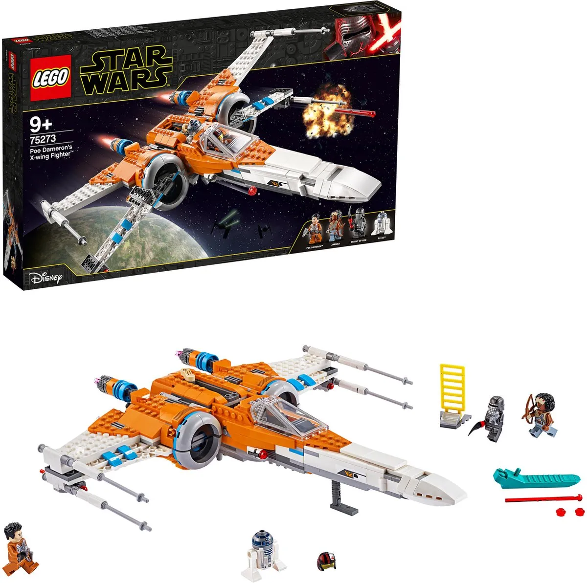 LEGO Star Wars Poe Damerons X-wing Fighter 75273 - 761 Stukken