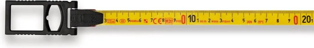 Stabila LBM 2000 Rolmaat 20m - Glasvezel