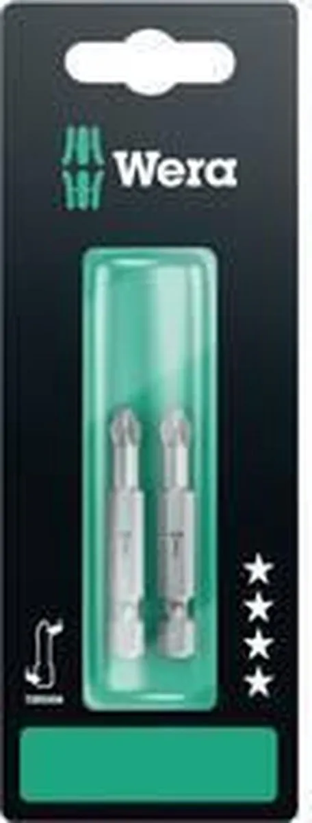 Wera 855/4 TZ PZ1 Kruisbit - 2 Stuks
