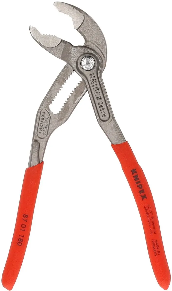 Knipex Cobra Waterpomptang 180mm - Gepolijst