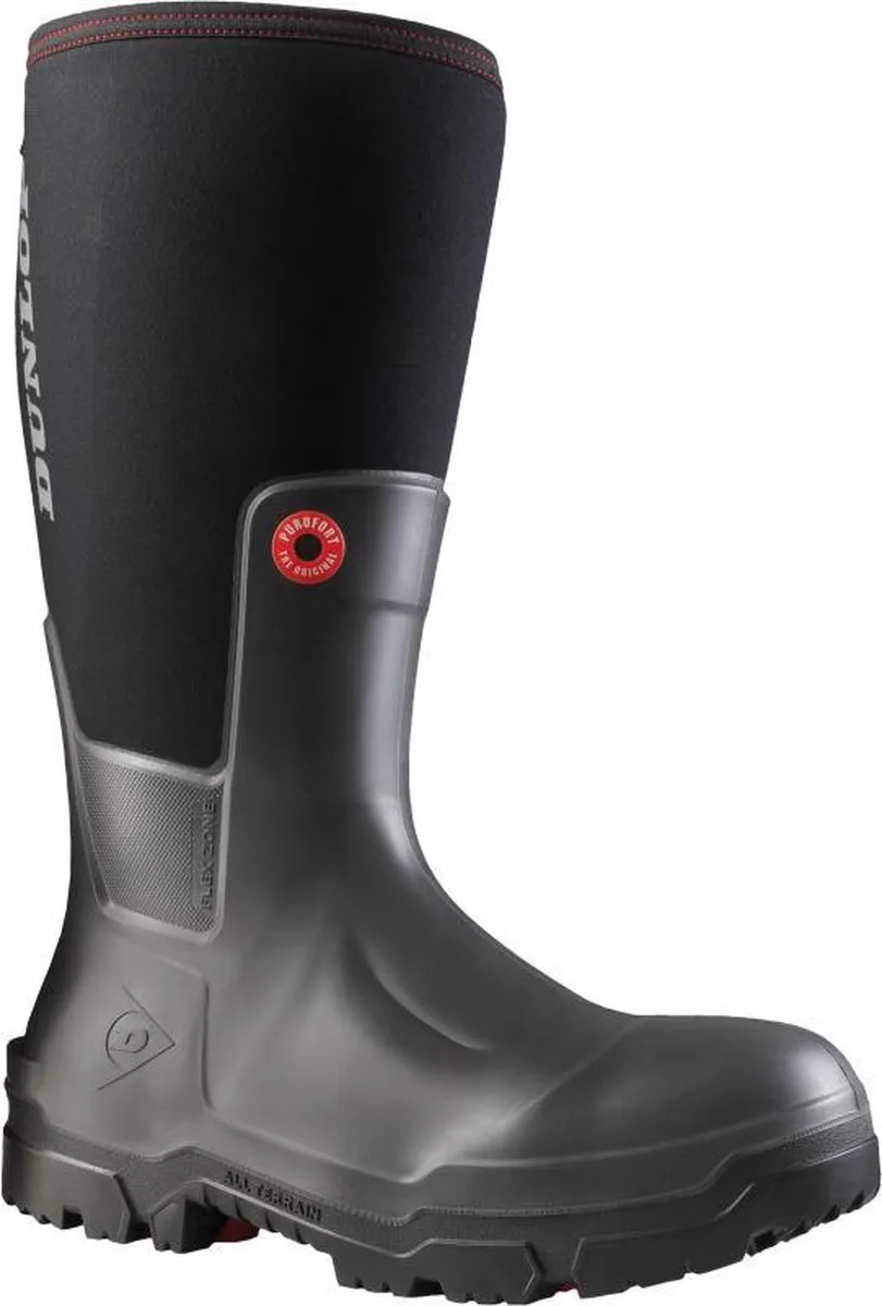 Dunlop Snugboot Workpro NE68A93 Laars - Zwart - 37