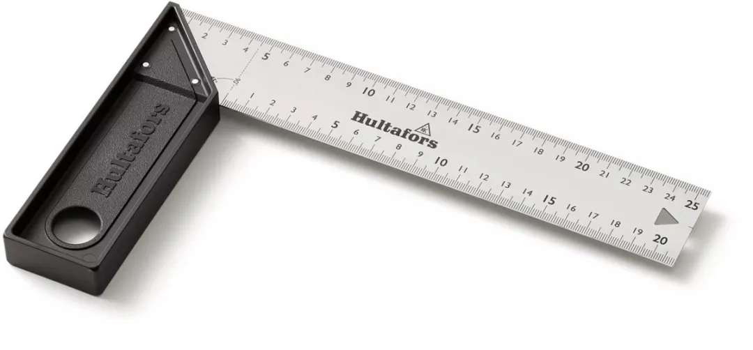 Hultafors Winkelhaak Square Lite S25L - 250mm - Zilver/Zwart