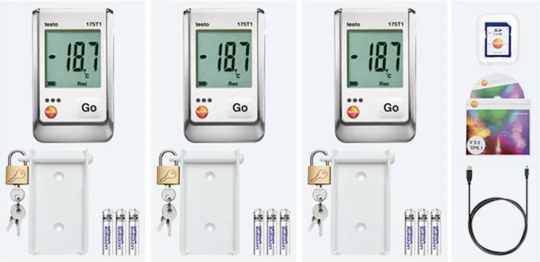Testo 175 T1 Temperatuur Datalogger -35 tot +55°C