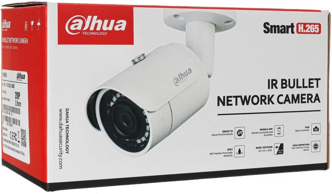 Dahua IPC-HFW1230DSP-SAW-0280B Camera